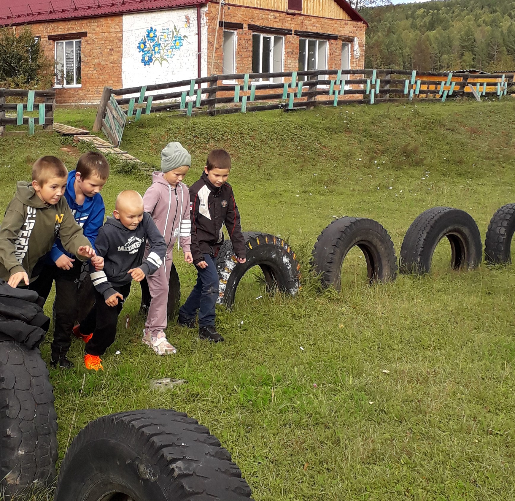 Осенний кросс.